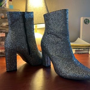 Glitter booties
